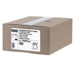 Enveloppe économique dl 110x220mm 80g adhésive fenêtre 35x100mm coloris blanc boîte 500 unités