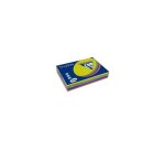 Papier couleur clairefontaine trophée multifonction a3 80g/m2 couleurs assorties fluorescentes paquet 500 feuilles