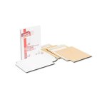 Pochette gpv dos carton 500g vélin blanc 120g anti-pli c4 229x324mm sachet 5 unités