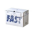 25 Boite D'Archivage Fast D20 Manuel Blanc/Bleu