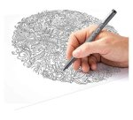 Stylo-feutre staedtler pigment liner technique trait 0.7mm encre noire infalsifiable pointe calibrée baguée métal