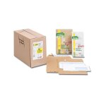 Enveloppe gpv green dl 110x220mm 75g adhésive coloris blanc boîte 500 unités