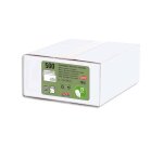 Enveloppe gpv green dl 110x220mm 75g adhésive fenêtre 35x100mm coloris blanc boîte 500 unités