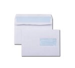 Enveloppe économique c5 162x229mm 80g autocollante fenêtre 45x100mm coloris blanc boîte 500 unités