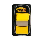 Marque-pages post-it standard index 25x44mm 50f coloris jaune