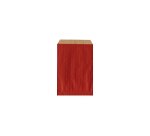 Pochette kraft vergé 60g 180x60x350mm coloris rouge