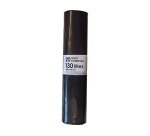 Sac poubelle polyethylene basse densite standard 130l 45microns coloris noir rouleau  20 unites