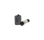 Sac poubelle polyethylene basse densite standard 160l 52microns coloris noir rouleau  20 unites