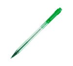 Stylo-bille pilot bp-s matic écriture fine 0.3mm 800m encre classique rétractable corps translucide rechargeable vert
