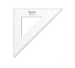 Équerre staedler mars plexiglas non graduée 45 degrés 31cm bords anti-tâches 1 biseau gravé ineffaçable