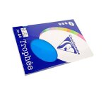 Papier couleur clairefontaine trophée personal paper pack a4 160g/m2 bleu turquoise 50 feuilles couleurs intenses