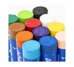 Pastel huile mungyo 70mm pigmentation extra-fine texture onctueuse pouvoir couvrant diamètre 18mm boîte 12 unités