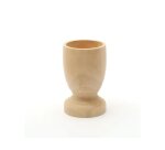 Coquetier en bois à décorer hauteur 7cm