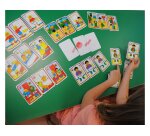 Jeu maxi saisons valisette contient 4 arbres plastiques 64x48cm 28 éléments velcros
