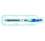 Roller pilot b2p gel écriture moyenne 0.7mm corps plastique recyclé translucide rechargeable coloris vert