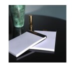 Bloc agrafé Rhodia N°14 11x17 cm 80 feuillets petits carreaux 5x5 80g - Noir