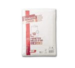 Pochette gpv kraft bulles air économique 230x335mm g coloris blanc 75g sachet 10 unités