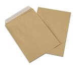 Pochette kraft gpv autocollante économique c4 229x324mm 90g boîte 250 unités