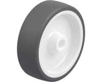 BLICKLE - Roue Ø 125mm bandage polyuréthane TPU 350kg - POTH 125/15G