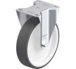 BLICKLE - Roulette fixe Ø 200mm bandage polyuréthane thermoplastique TPU 400kg - B-POTH 200R