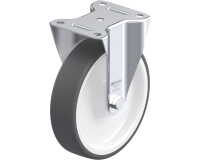 BLICKLE - Roulette fixe Ø 200mm bandage polyuréthane thermoplastique TPU 400kg - B-POTH 200R