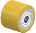 BLICKLE - Galet de transpalettes Ø 82mm bandage polyuréthane PU 590kg - HTH 82x65/20-65K