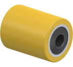 BLICKLE - Galet de transpalettes Ø 85mm bandage polyuréthane PU 1 060kg - HTHW 85x110/25-115K