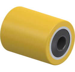 BLICKLE - Galet de transpalettes Ø 85mm bandage polyuréthane PU 1 060kg - HTHW 85x110/25-115K