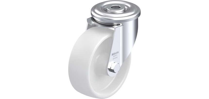 BLICKLE - Roulette pivotante Ø 100mm bandage polyamide PA 6.6 150kg - LER-PO 100G