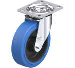 BLICKLE - Roulette pivotante Ø 125mm bandage caoutchouc NR 150kg - LE-POEV 125R-SB