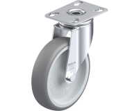BLICKLE - Roulette pivotante Ø 125mm bandage caoutchouc TPE 120kg - LKPA-TPA 126G