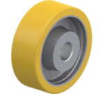 BLICKLE - Roue motrice Ø 140mm bandage polyuréthane PU 670kg - GTHN 140/30H7