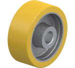 BLICKLE - Roue motrice Ø 125mm bandage polyuréthane PU 650kg - GTHN 127/25H7