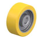 BLICKLE - Roue motrice Ø 100mm bandage polyuréthane PU 400kg - GTHN 100/20H7