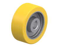 BLICKLE - Roue motrice Ø 100mm bandage polyuréthane PU 400kg - GTHN 100/20H7