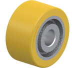 BLICKLE - Roue motrice Ø 75mm bandage polyuréthane PU 300kg - GTHN 75/20H7