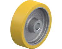 BLICKLE - Roue motrice Ø 160mm bandage polyuréthane PU 700kg - GTHN 160/25H7