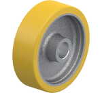 BLICKLE - Roue motrice Ø 160mm bandage polyuréthane PU 700kg - GTHN 160/30H7