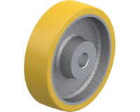 BLICKLE - Roue motrice Ø 180mm bandage polyuréthane PU 850kg - GTHN 180/25H7
