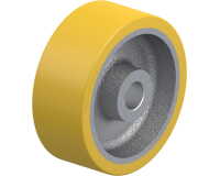 BLICKLE - Roue motrice Ø 200mm bandage polyuréthane PU 1 400kg - GTHN 202/35H7