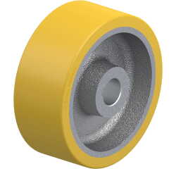 BLICKLE - Roue motrice Ø 200mm bandage polyuréthane PU 1 400kg - GTHN 202/35H7