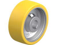 BLICKLE - Roue motrice Ø 200mm bandage polyuréthane PU 1 400kg - GTHN 202/40H7