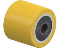 BLICKLE - Galet de transpalettes Ø 85mm bandage polyuréthane PU 720kg - HTHW 85x75/20-80K