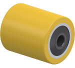 BLICKLE - Galet de transpalettes Ø 85mm bandage polyuréthane PU 960kg - HTHW 85x100/20-105K