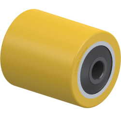 BLICKLE - Galet de transpalettes Ø 85mm bandage polyuréthane PU 960kg - HTHW 85x100/20-105K