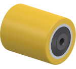 BLICKLE - Galet de transpalettes Ø 85mm bandage polyuréthane PU 1 010kg - HTHW 85x105/12-110K