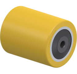 BLICKLE - Galet de transpalettes Ø 85mm bandage polyuréthane PU 1 010kg - HTHW 85x105/12-110K