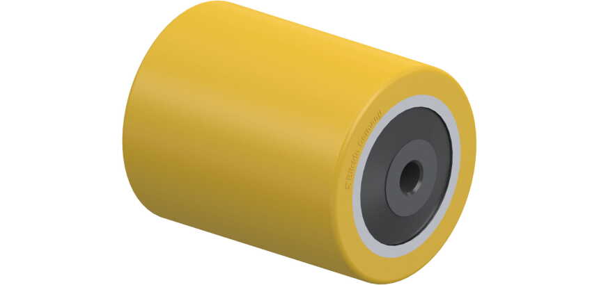 BLICKLE - Galet de transpalettes Ø 85mm bandage polyuréthane PU 1 010kg - HTHW 85x105/12-110K