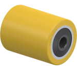 BLICKLE - Galet de transpalettes Ø 85mm bandage polyuréthane PU 1 060kg - HTHW 85x110/20-115K