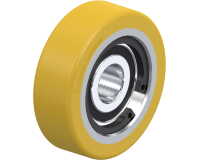 BLICKLE - Galet guide Ø 40mm bandage polyuréthane PU 60kg - FSTH 40x13/10-8K